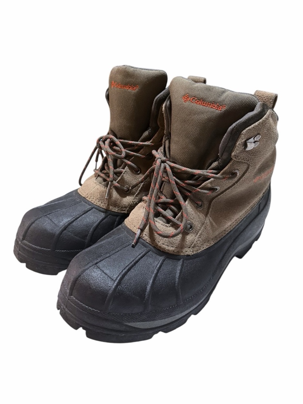 Columbia Falmouth Men's Hiking Duck Boots Size 13 Army Green and Black